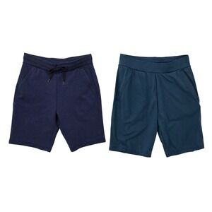 32 Degrees Cool‎ Men's 2-Pack Athletic Shorts Bundle Navy Teal Size SMALL